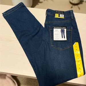 Bandolino Women's Amy Straight Jeans Size 8